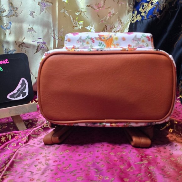 Loungefly Disney Bambi, Thumper, and Flower all-over-print (AOP) mini backpack main image 6
